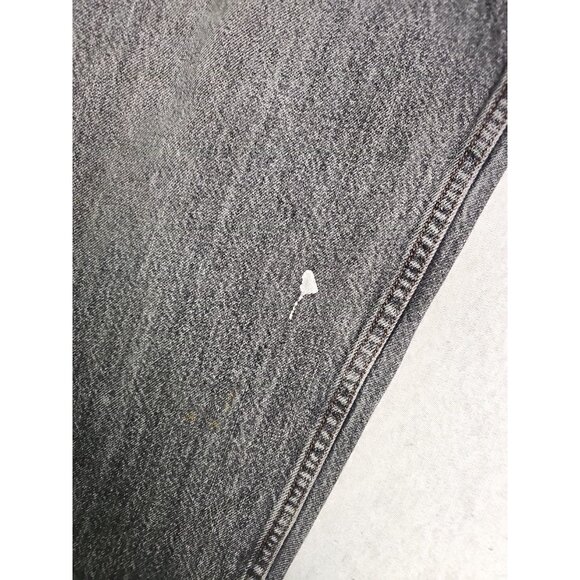 Levis  Silvertab Baggy Mens Black Jeans Faded  34X32 Distressed - Picture 3 of 12